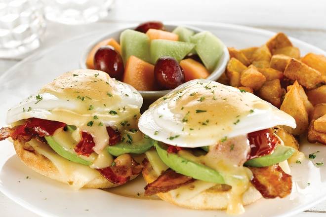 Order California Avocado Benedict food online from Bakery By Perkins store, Cape Coral on bringmethat.com