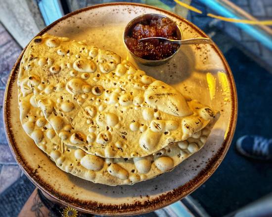 Order Housemade Papadum (GF, Vegan) food online from Ghee Indian Kitchen store, Miami on bringmethat.com
