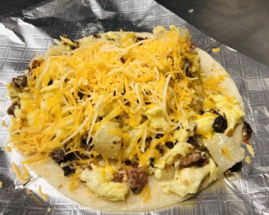 Order Potato, Egg, Bacon, & Cheese food online from Donut Tacos Palace store, Austin on bringmethat.com