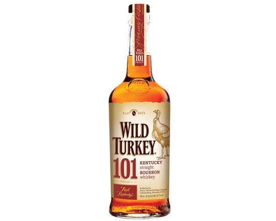 Order Wild Turkey 101 750ml food online from Rocky Liquor store, Claremont on bringmethat.com