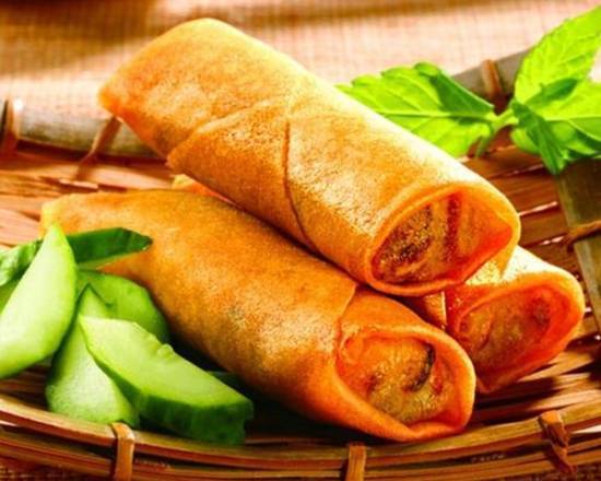 Order A1. Egg Roll (2) 猪肉春卷 food online from Chopsticks Cuisine store, Seattle on bringmethat.com