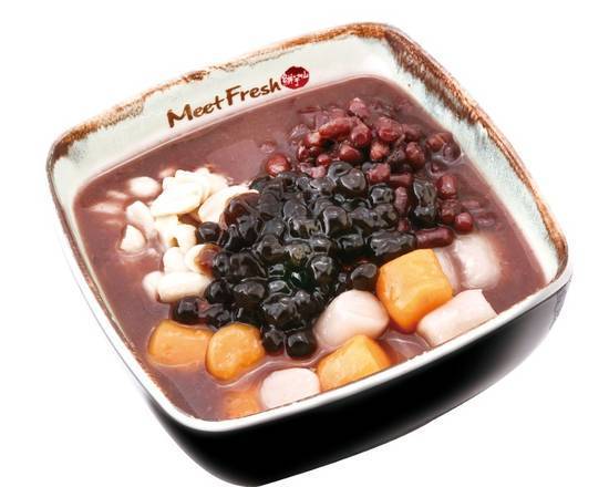 Order Hot Red Bean Soup #A (Fixed Sugar) food online from Meet Fresh store, San Mateo on bringmethat.com