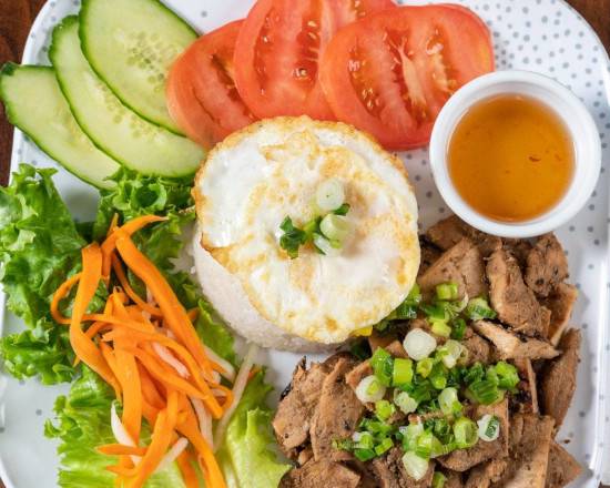 Order Rice Plate Grilled Chicken food online from Little Saigon Cafe - Bradenton store, Bradenton on bringmethat.com