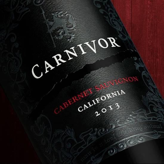 Order Carnivor Cabernet Sauvignon 750ML 3.9%ABV  food online from Princess Liquors store, Port Saint Lucie on bringmethat.com