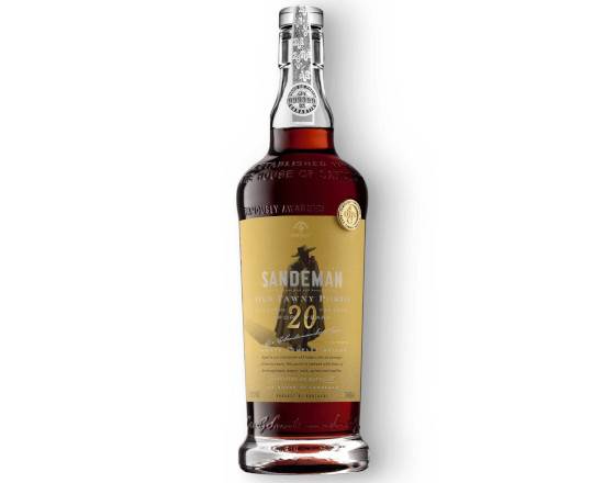 Order SANDEMAN PORTO 20 YEARS 750ML food online from Princess Liquors store, Port Saint Lucie on bringmethat.com