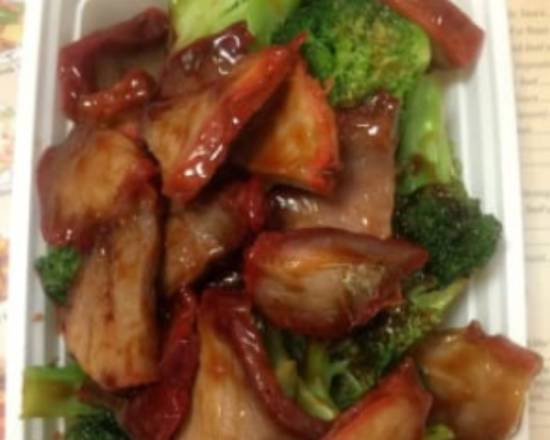 Order Roast Pork with Broccoli food online from China Wok store, Boca Raton on bringmethat.com