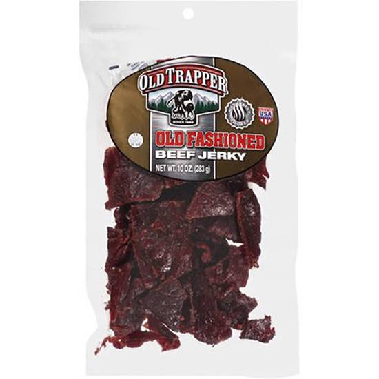 Order Old Trapper Beef Jerky (10 oz) food online from Gilligan Retail store, Prescott on bringmethat.com