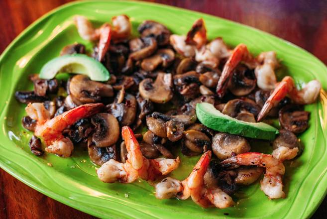 Order Camarones al Mojo de Ajo Appetizer food online from La Palmera store, seattle on bringmethat.com