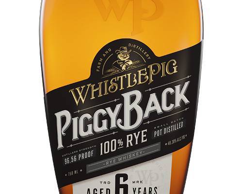 Order Whistle Pig Piggyback Rye 750ml food online from Princess Liquors store, Port Saint Lucie on bringmethat.com