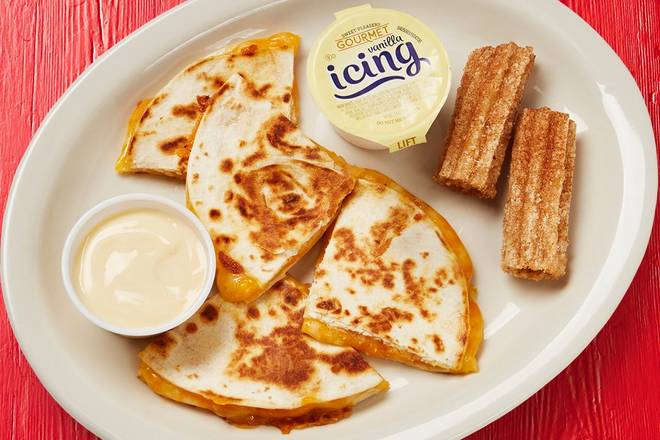 Order Kids' Cheese Quesadilla food online from Fuzzy's Taco Shop store, Riverview on bringmethat.com