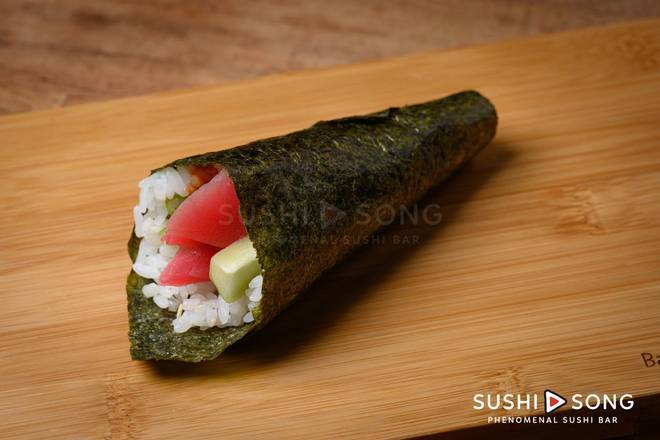 Order Spicy Tuna Hand Roll food online from Sushi Song Key West store, Key West on bringmethat.com
