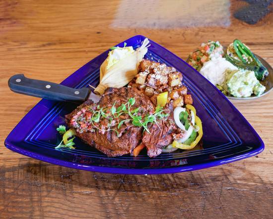 Order Carne asada food online from Sazon store, Lone Tree on bringmethat.com