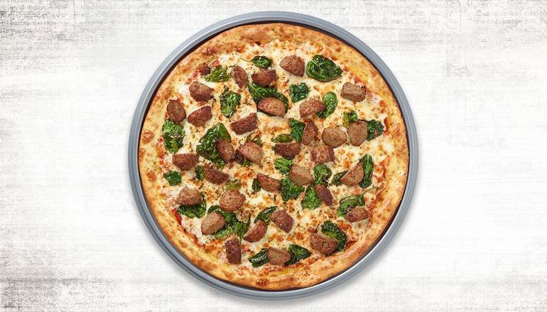 Order Signature Meatball Pizza food online from Pasqually's Pizza & Wings store, Birmingham on bringmethat.com