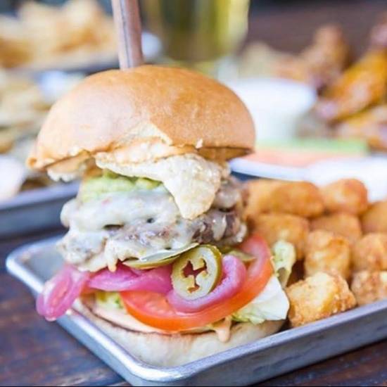 Order Chorizo Burger food online from Barwest store, Sacramento on bringmethat.com