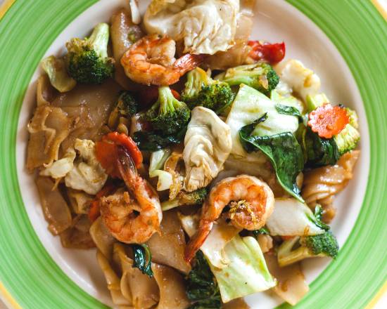Order Drunken Noodle food online from Little Thai Restaurant store, Seattle on bringmethat.com