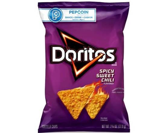 Order Doritos Sweet Spicy Chili Xxvl 2.75z food online from Circle K store, Simi Valley on bringmethat.com