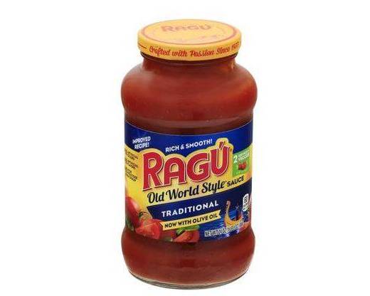 Order Ragu Traditional Pasta Sauce (24 oz) food online from Shell store, Tampa on bringmethat.com