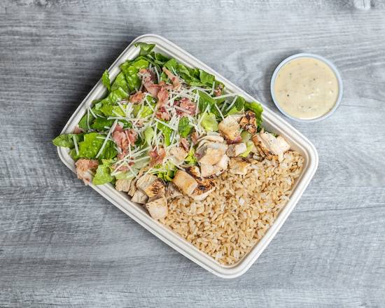 Order Caesar with brown rice food online from Giardino Gourmet Salads store, Miami on bringmethat.com