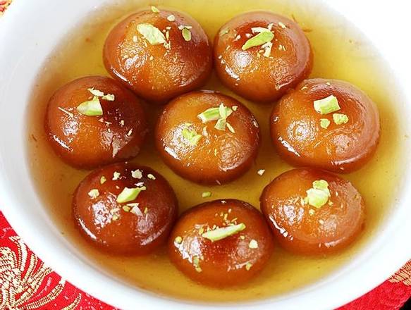 Order GULAB JAMUN food online from Bombay Street Food store, Austin on bringmethat.com