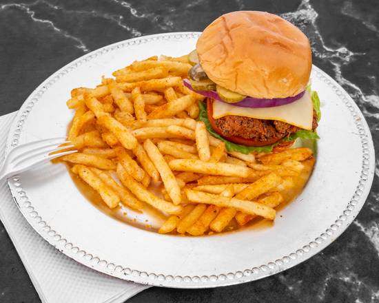 Order The Real McCoy Chicken Sandwich food online from Elegant Eatz "Bonanzas" store, Miami on bringmethat.com