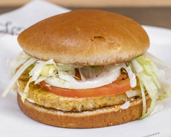 Order Garden Burger food online from Longhorn Cafe store, San Antonio on bringmethat.com