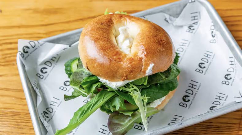 Order Long Island Bagel food online from Bodhi Cafe &amp; Bakery store, Corvallis on bringmethat.com