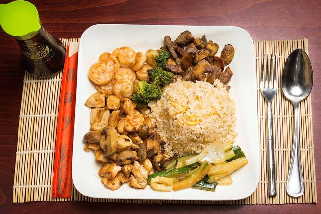 Order Hibachi House Special w/Hibachi Rice food online from Oriental House store, Greenville on bringmethat.com