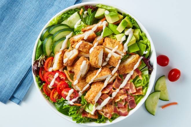 Order Chicken Bacon Ranch Bowl food online from Village Bowls store, Brighton on bringmethat.com