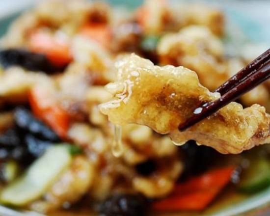 Order Tangsuyuk Deep Fried Pork food online from Gangnam Korean Restaurant store, Jacksonville on bringmethat.com
