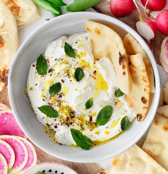 Order Lebbneh App food online from Habeeb Grill By Pita Grill And Creperie store, Franklin on bringmethat.com