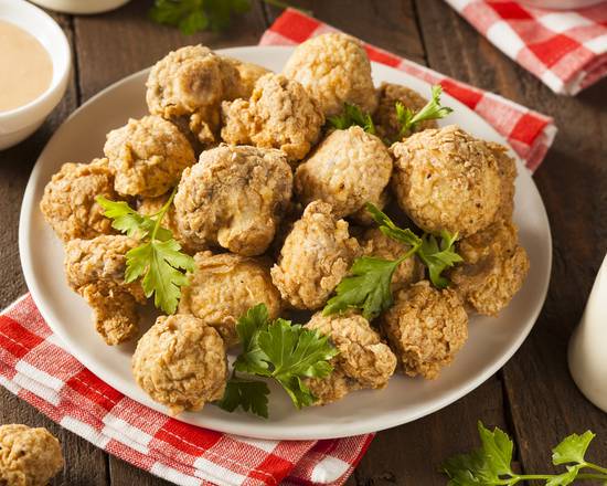 Order Fried Mushrooms food online from Midtown Quesadillas Snob store, New Brunswick on bringmethat.com
