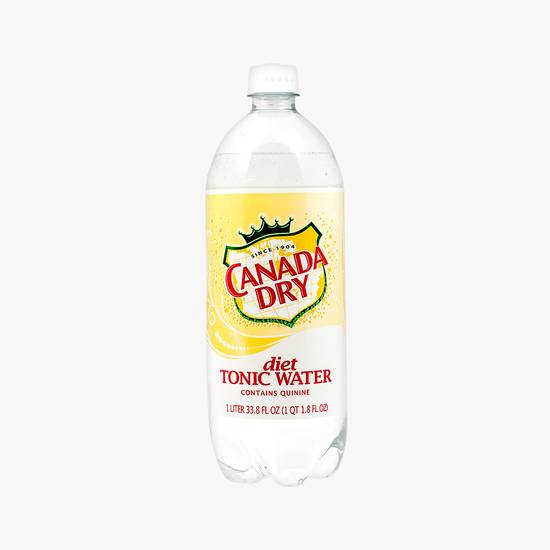 Order Canada Dry Diet Tonic Water (1 L) food online from Santa Monica Liquor store, Santa Monica on bringmethat.com