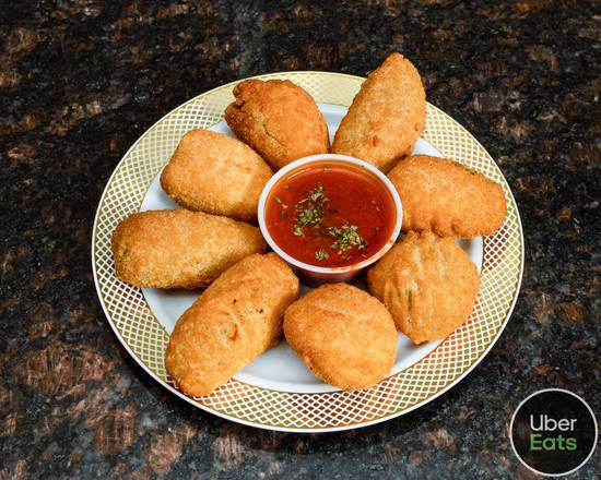 Order Jalapeno Poppers (8) food online from Burgers & Sandwiches store, Weehawken on bringmethat.com