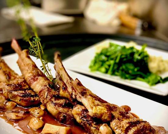 Order Rack of Lamb food online from La Fiamma Italian Kitchen store, Lee on bringmethat.com