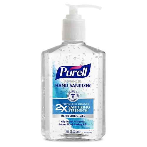 Order Purell Advanced Hand Sanitizer, Pump Original - 8.0 oz food online from Walgreens store, Chino on bringmethat.com