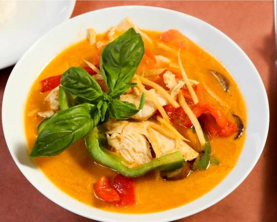 Order Red Curry ⭐️ food online from Red basil thai kitchen store, Long Island City on bringmethat.com
