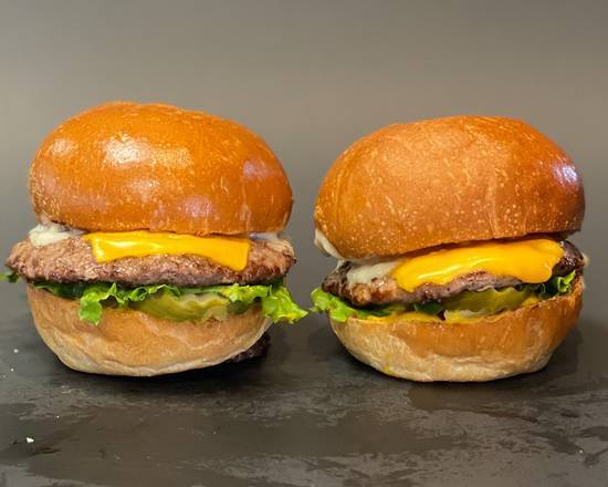 Order 2 Cheeseburger Sliders food online from Toxic Burger store, Eugene on bringmethat.com