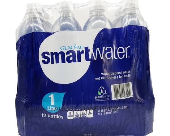 Order Smart Water 1 Liter (12 Pack) food online from Fresko Market store, Miami on bringmethat.com