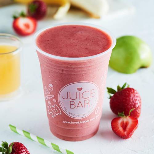 Order Strawberry Smoothie food online from I Love Juice Bar - Tuscaloosa store, Tuscaloosa on bringmethat.com