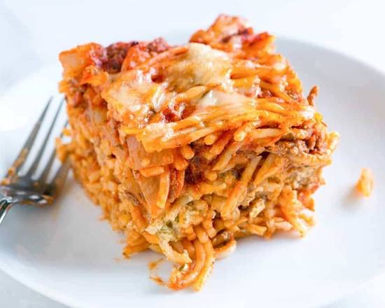 Order Baked Spaghetti Pasta food online from Mr. Pizza store, Melbourne on bringmethat.com