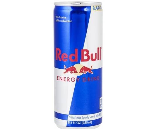 Order Red Bull Regular  food online from Donut Tacos Palace store, Austin on bringmethat.com