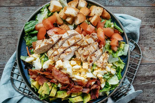 Order Roadhouse Grilled Chicken Cobb Salad food online from Logan's Roadhouse store, Florence on bringmethat.com