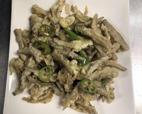 Order H17. Salt and Pepper Smelt Fish food online from China Kitchen Restaurant 新華 store, Chicago on bringmethat.com