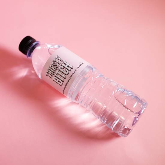 Order Thirsty Bitch Bottled Water food online from Coffee Dose store, Irvine on bringmethat.com