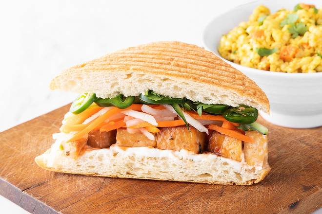Order 1/2 Vegan Banh Mi food online from Mendocino Farms store, Mountain View on bringmethat.com