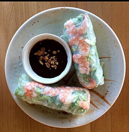 Order Shrimp Spring Rolls (2) food online from PhoNatic Vietnamese Restaurant store, Austin on bringmethat.com