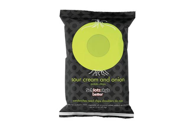 Order Schlotzsky's Sour Cream & Onion Chips food online from Schlotzsky's store, Lexington-Fayette on bringmethat.com