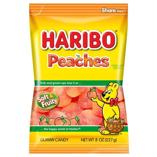 Order Haribo Peaches Gummi Candy, 8 OZ food online from Cvs store, WAKEFIELD on bringmethat.com