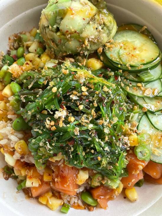 Order Vegetable Poke Bowl food online from Island Fin Poke Company store, Windermere on bringmethat.com