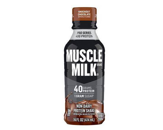 Order Muscle Milk Knockout Chocolate (14oz) food online from Shell store, Tampa on bringmethat.com
